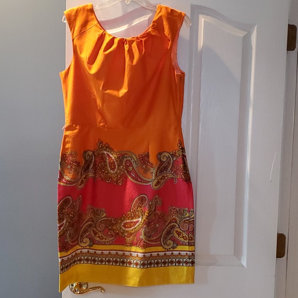 GORGEOUS SPENSE COLORFUL, SLEEVELESS DRESS